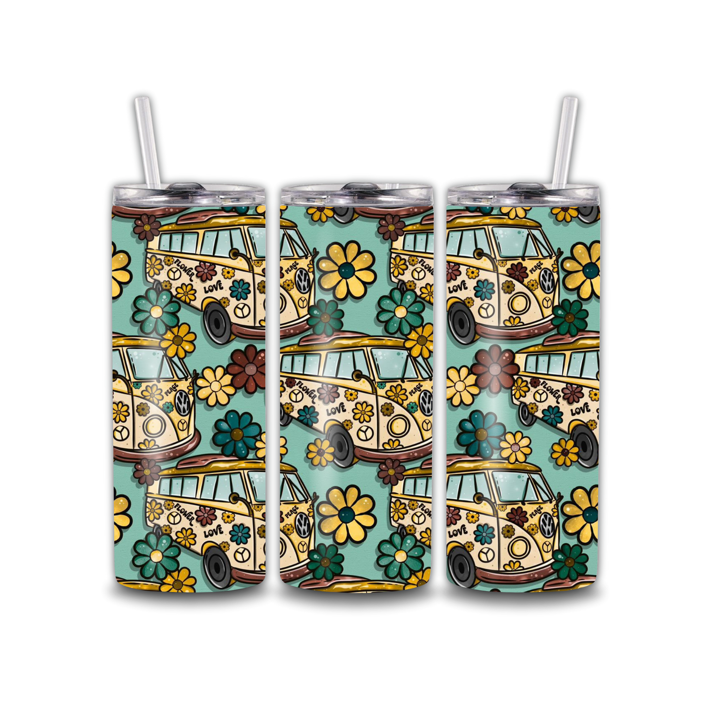 Tumbler 20oz -Happy Campers