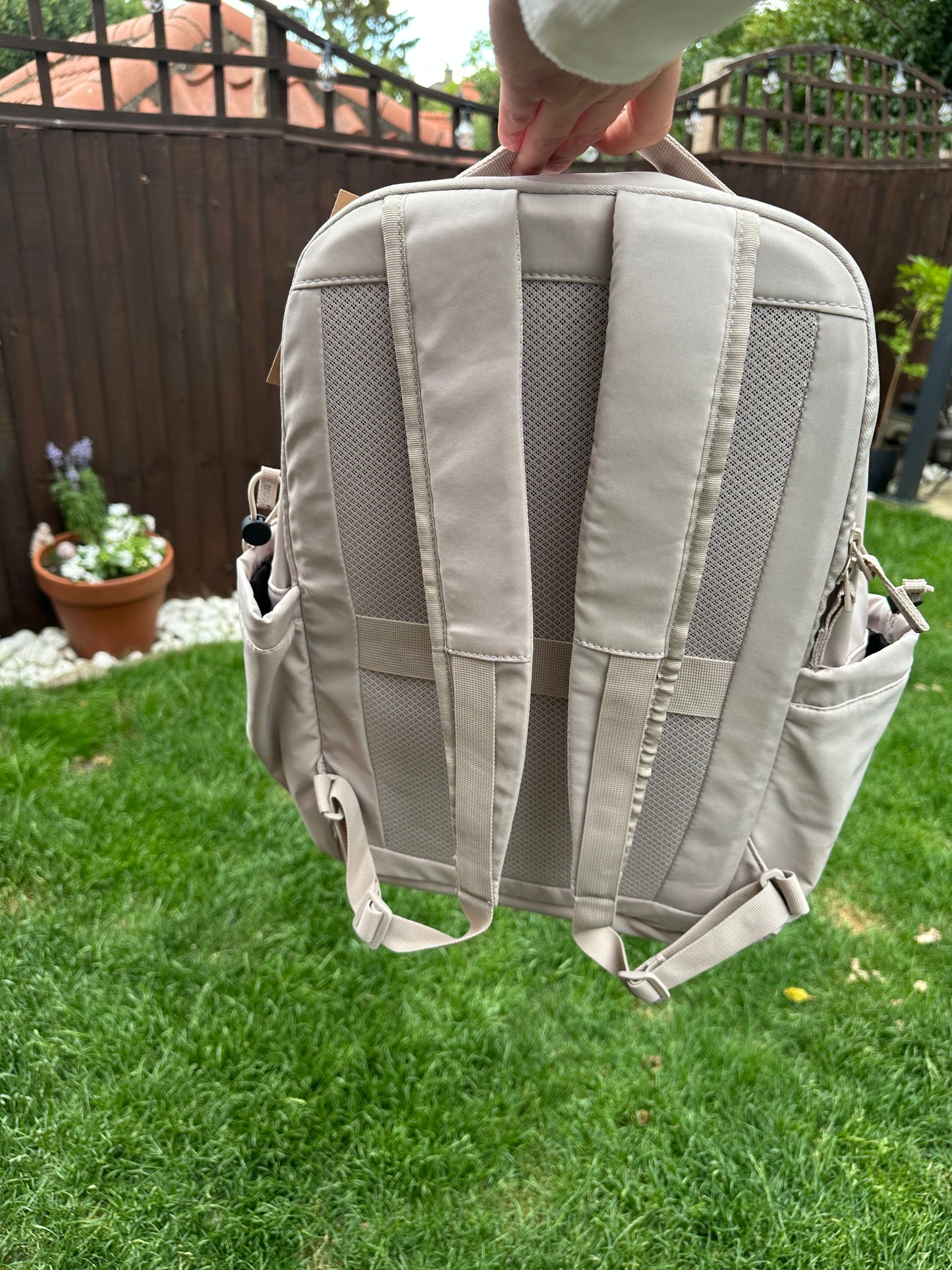 The Dog Shack Backpack- Stone
