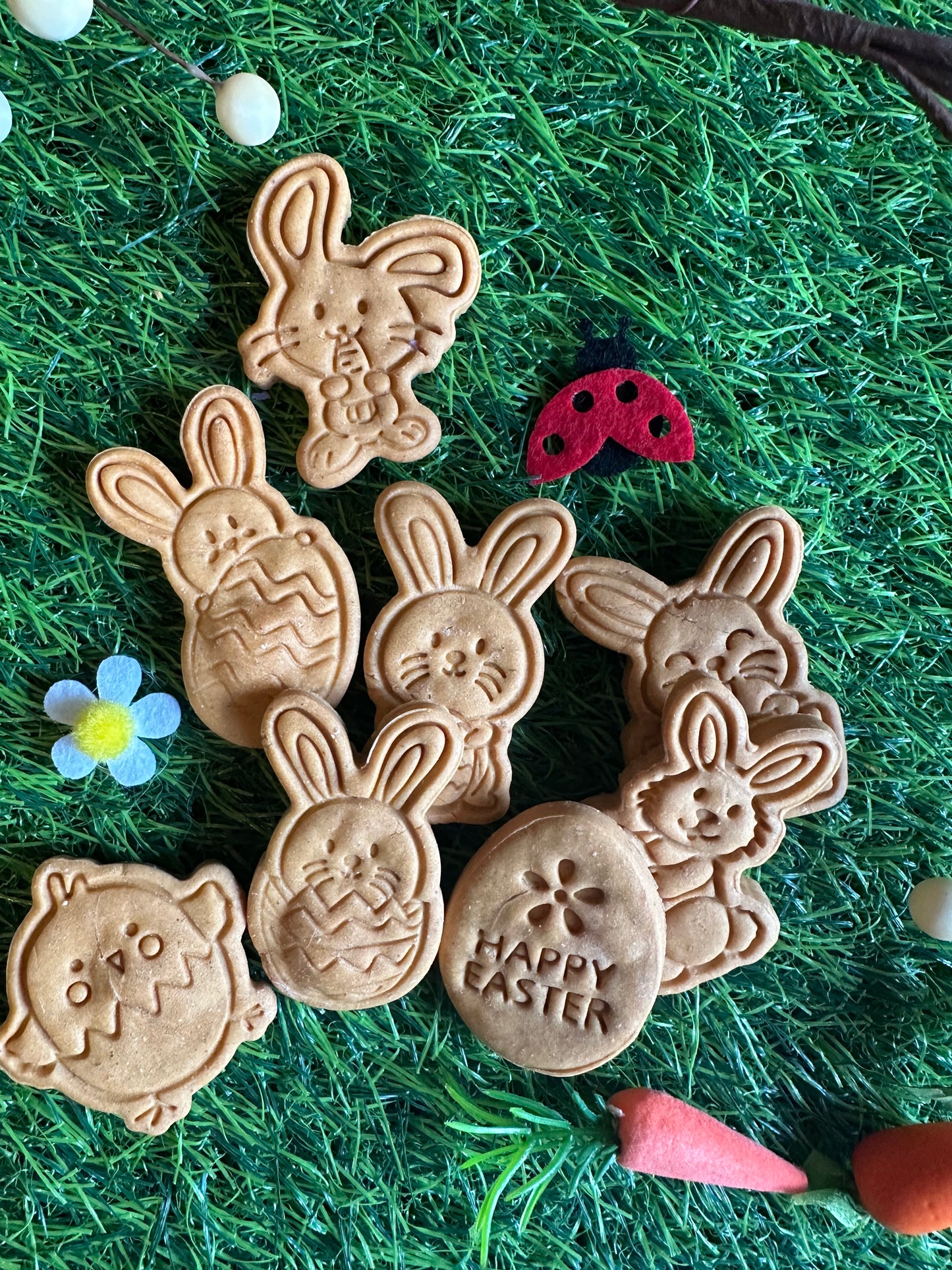 Happy Easter Mix Grain Free Dog Biscuits