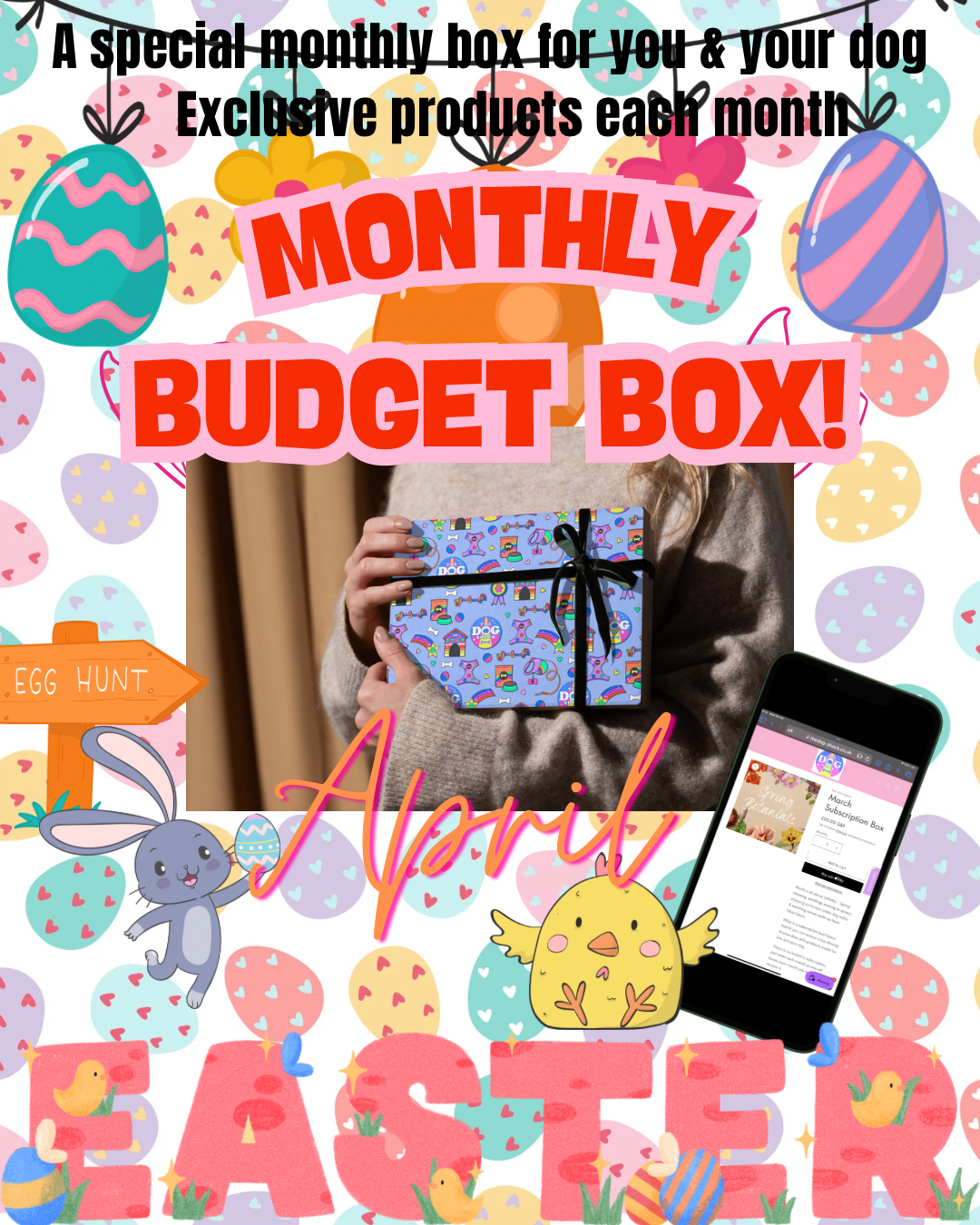MAY Monthly Subscription Budget Box