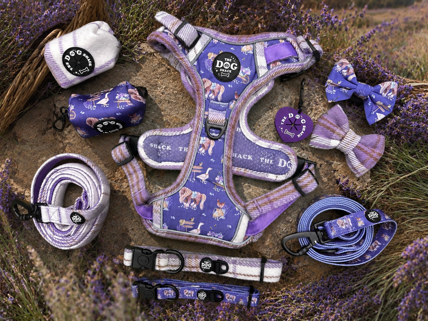 Lead - Lavender Tweed