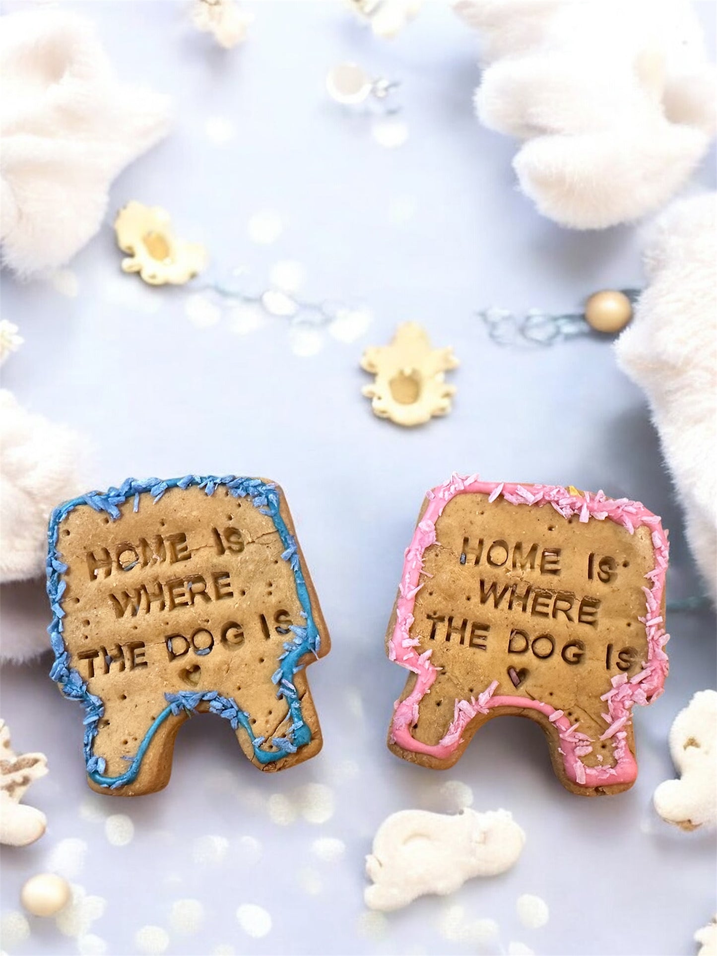 Dog Bakery “Home is where the dog is” Peanut Butter Dog Biscuits Wholesale