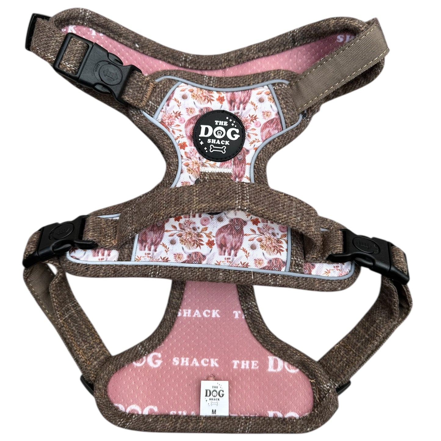 Adjustable 1 Clip & 3 harness - Harri The Highland Cow