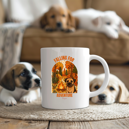 Falling For Adventure Custom Mug