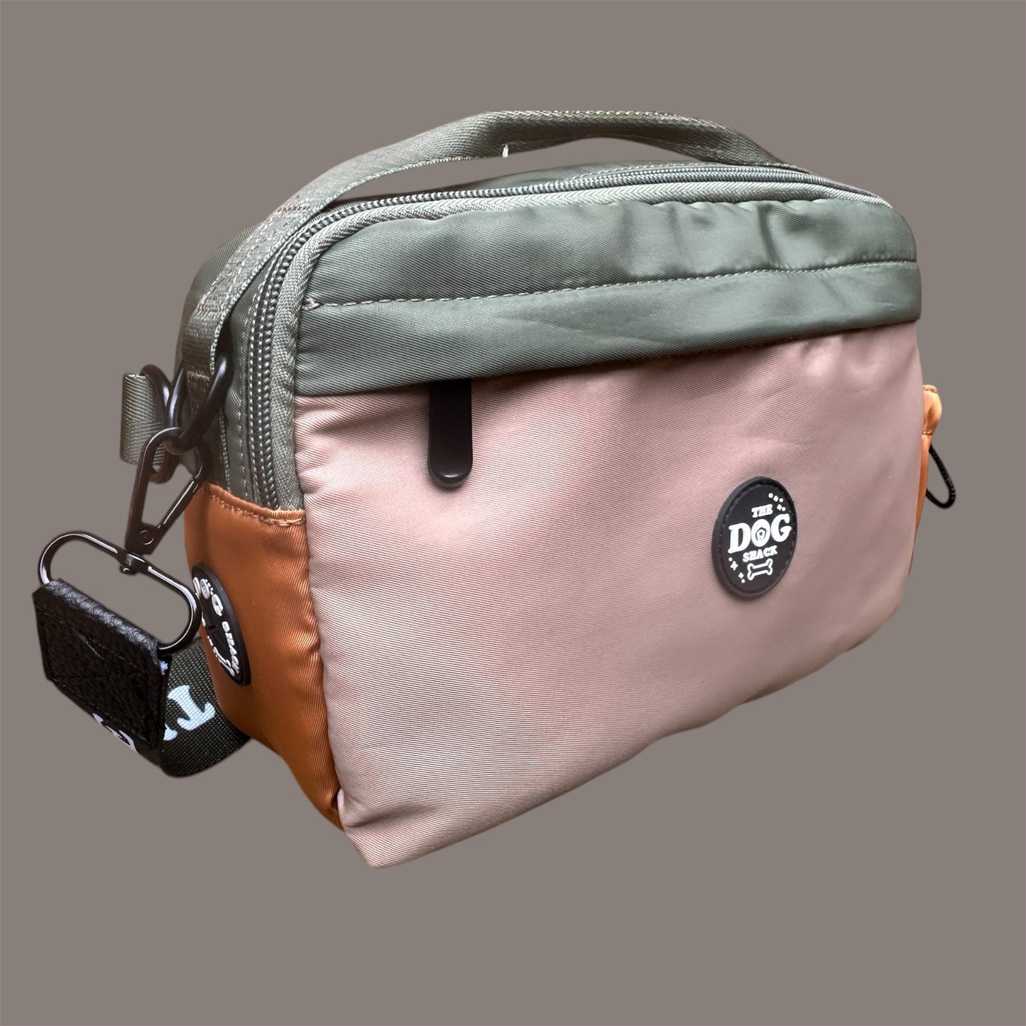 Dog Walking Bag 2 In 1 Bumbag & Handbag - Multi Natural