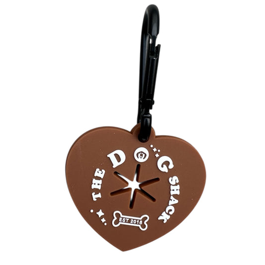 Heart Shaped Poop Disc - Brown