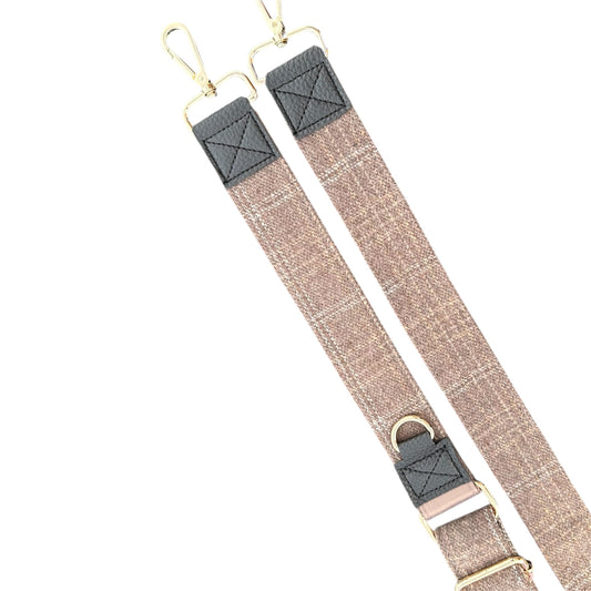 Brown Tweed x Highland Cow
 Bag Strap