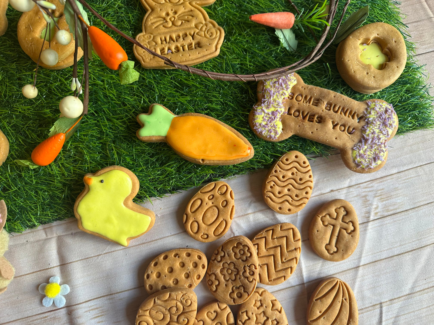 Easter Graze Mix Grain Free Dog Biscuits