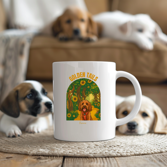 Golden Tails Custom Mug