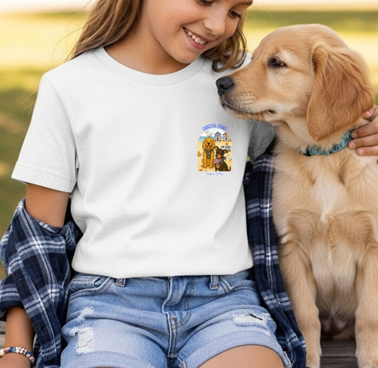 Coastal Paws Custom T-Shirt - Child