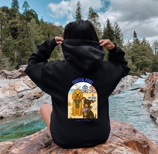 Coastal Paws Custom Hoodie - Adult