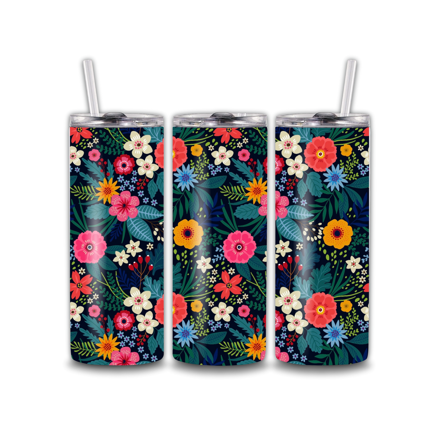 Tumbler 20oz - Ditsy Flowers
