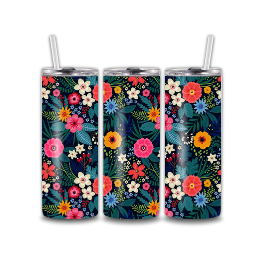 Tumbler 20oz - Ditsy Flowers