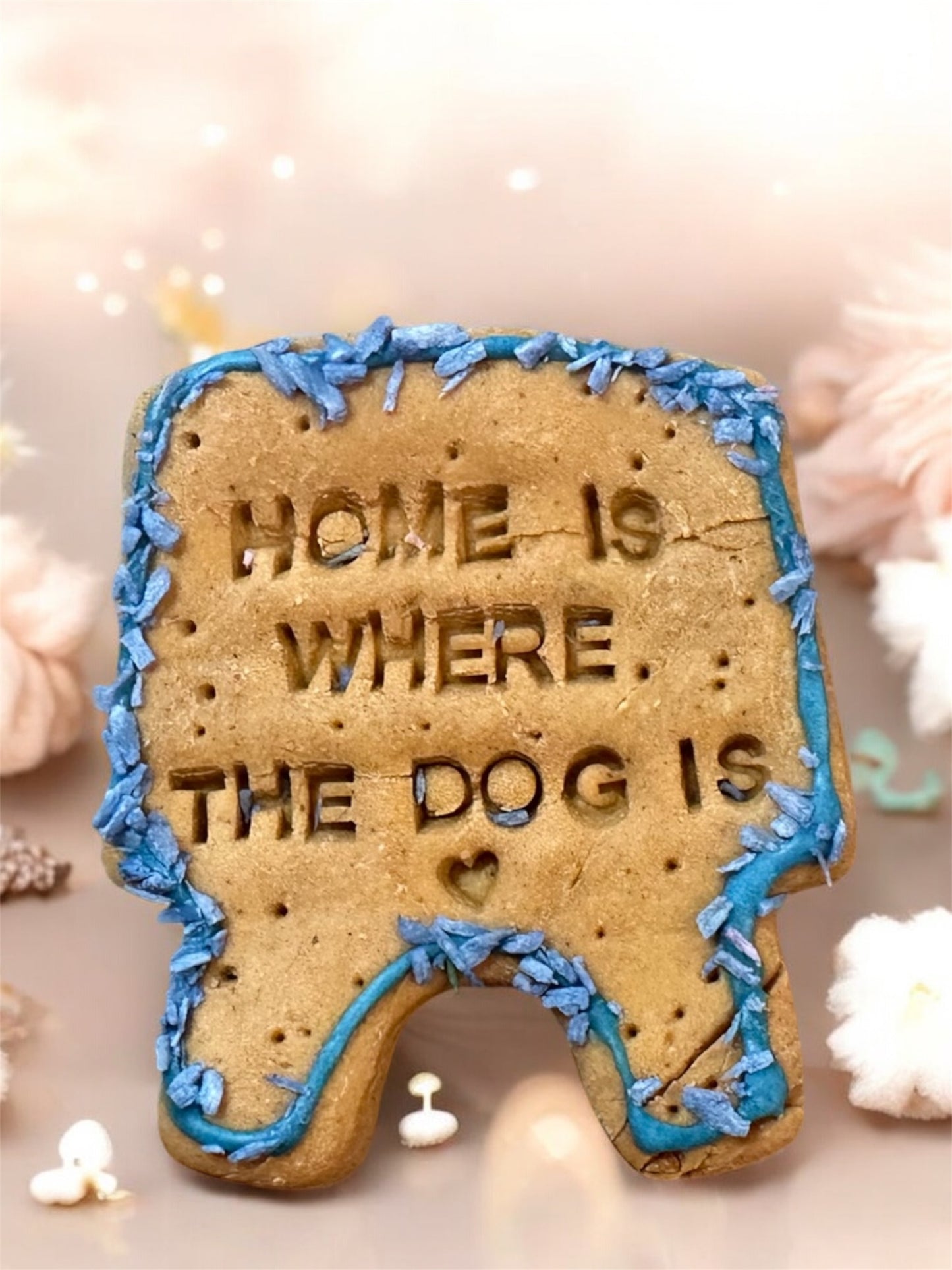 Dog Bakery “Home is where the dog is” Peanut Butter Dog Biscuits Wholesale