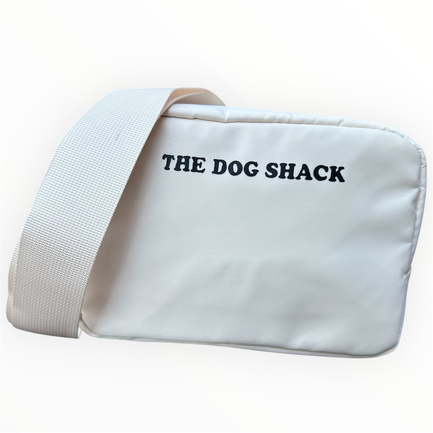 Dog Walking Across The Body Bum Bag - Cream