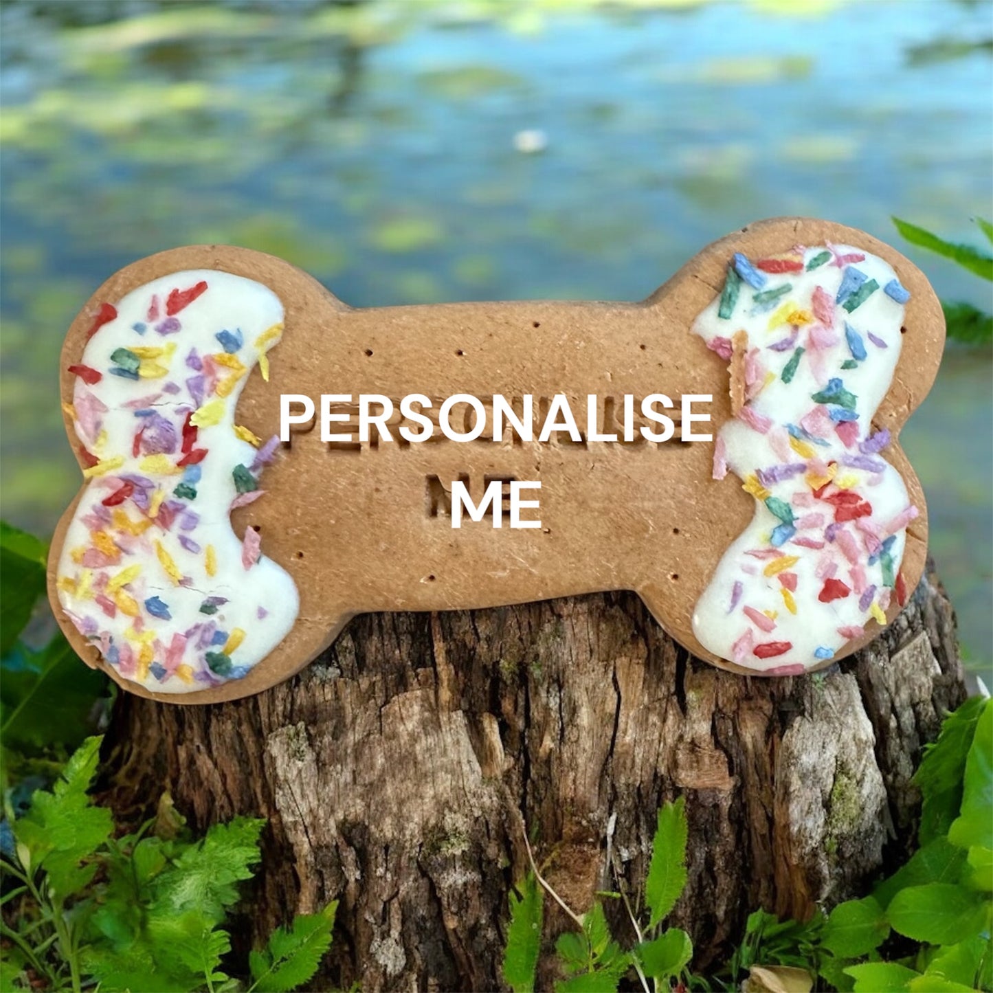 Dog Bakery Stockist personlised Peanut Butter Dog Bone Biscuits Wholesale