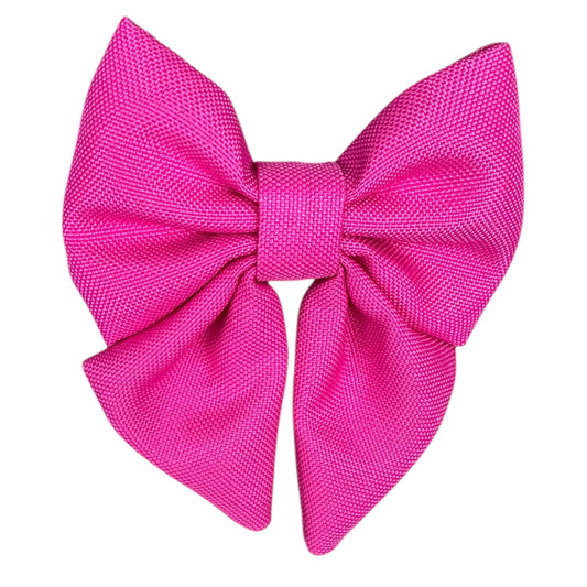 Sailor Bow Tie  - Neon Pink