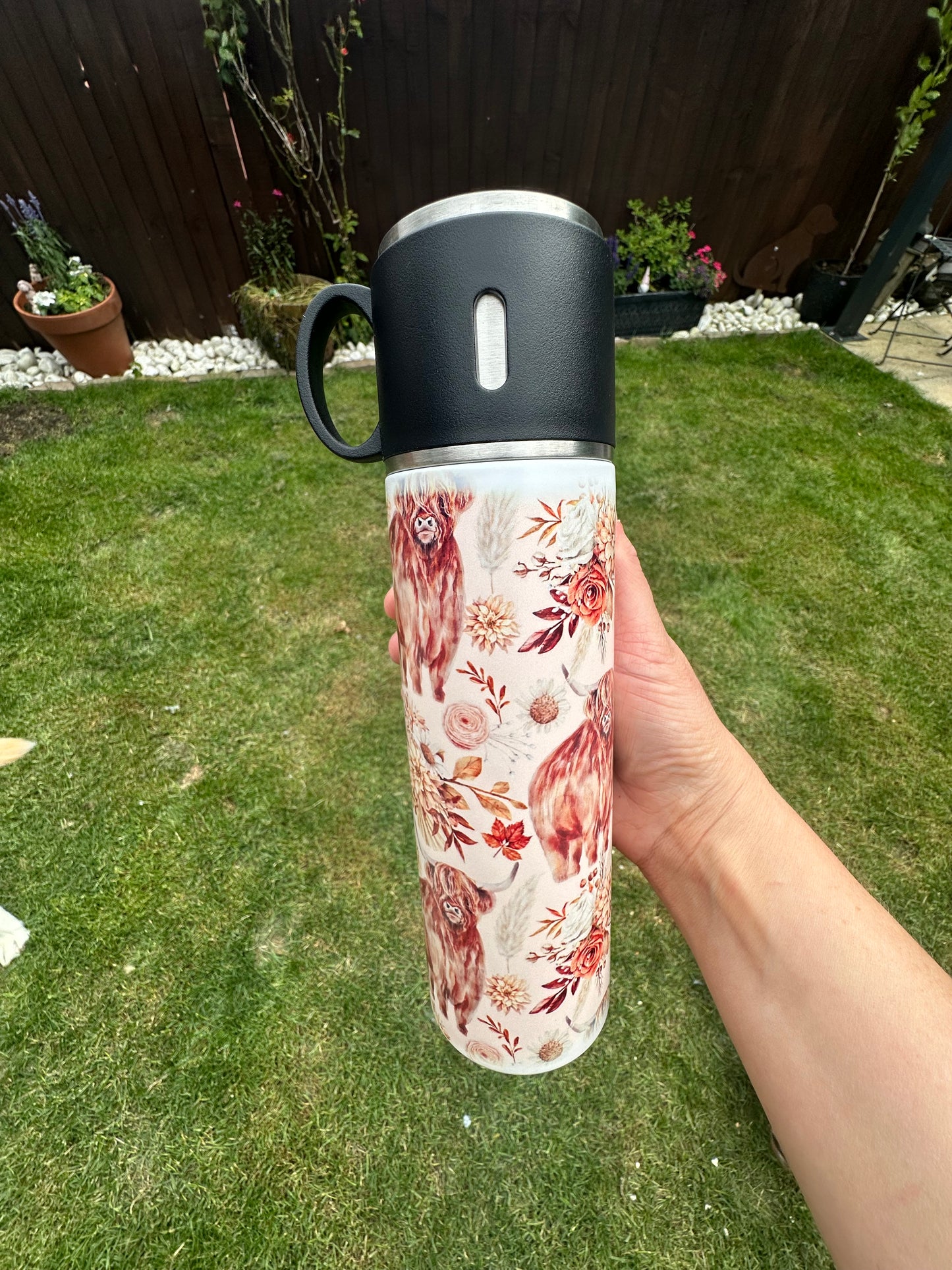 Flask 500ml - Harri The Highland Cow