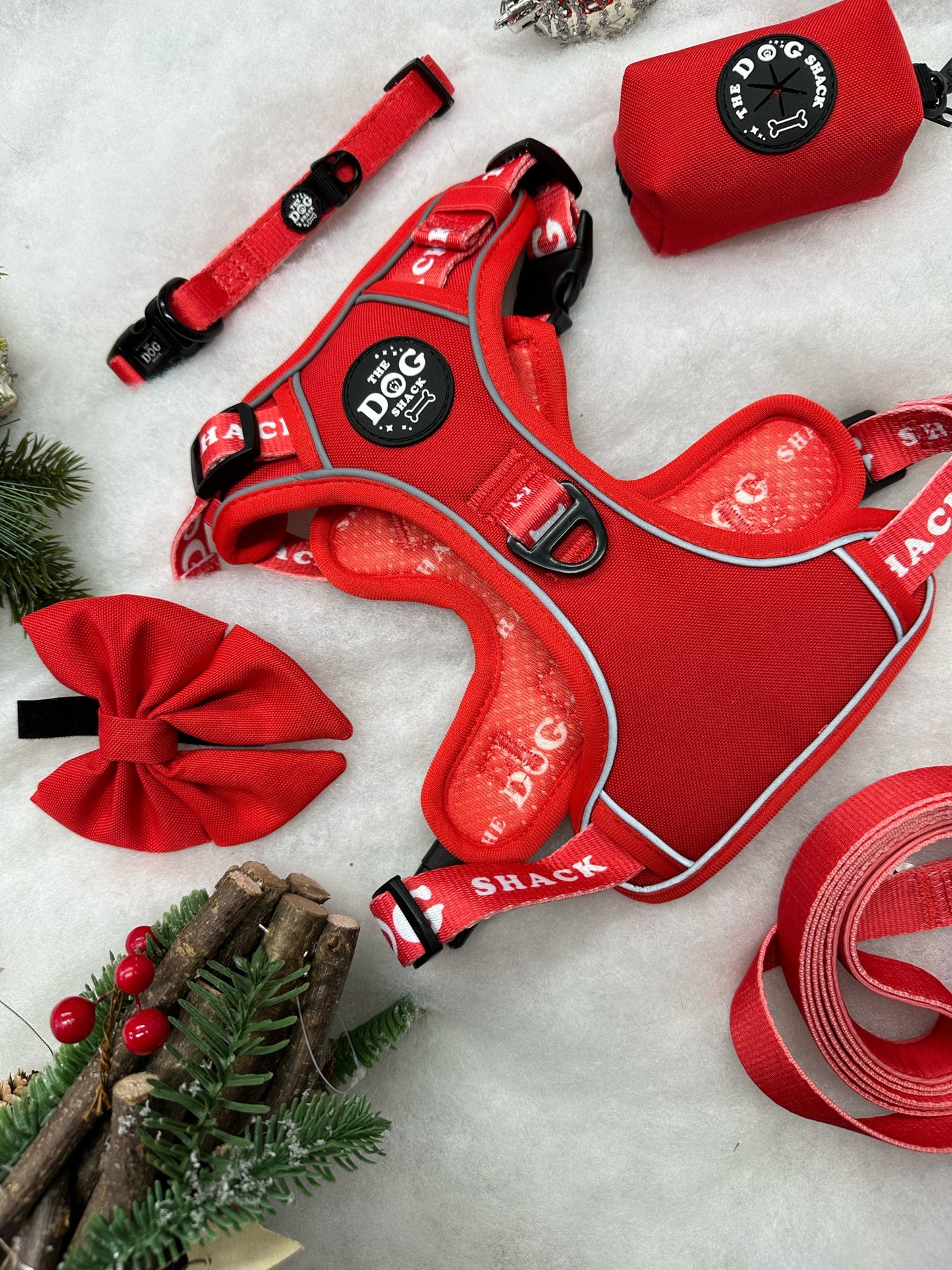 Sailor Bow Tie  - Neon Red