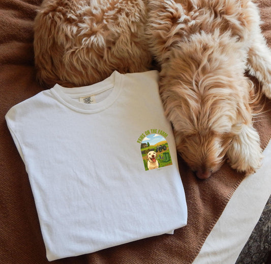 Paws On The Farm Custom T-Shirt - Adult