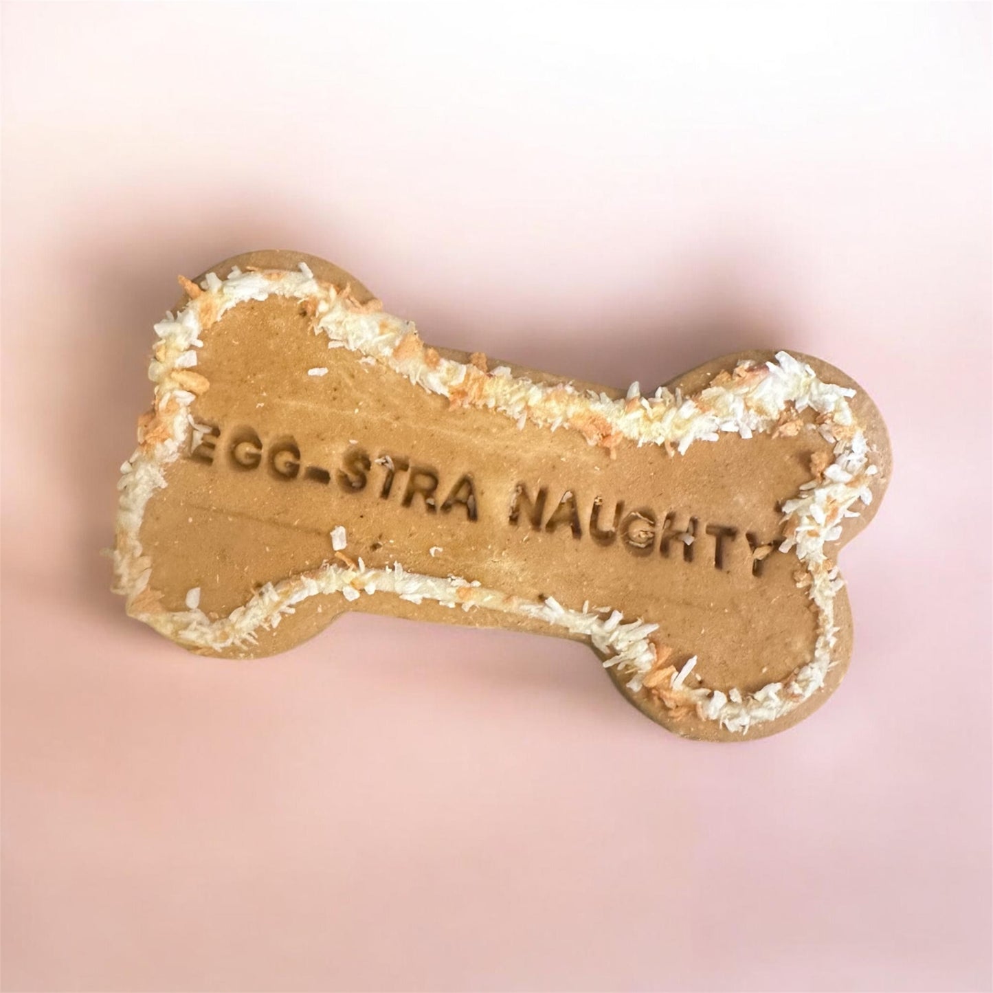 EGG-STRA NAUGHTY Grainfree Dog Biscuit Easter Large Bone