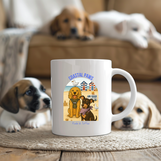 Coastal Paws Custom Mug