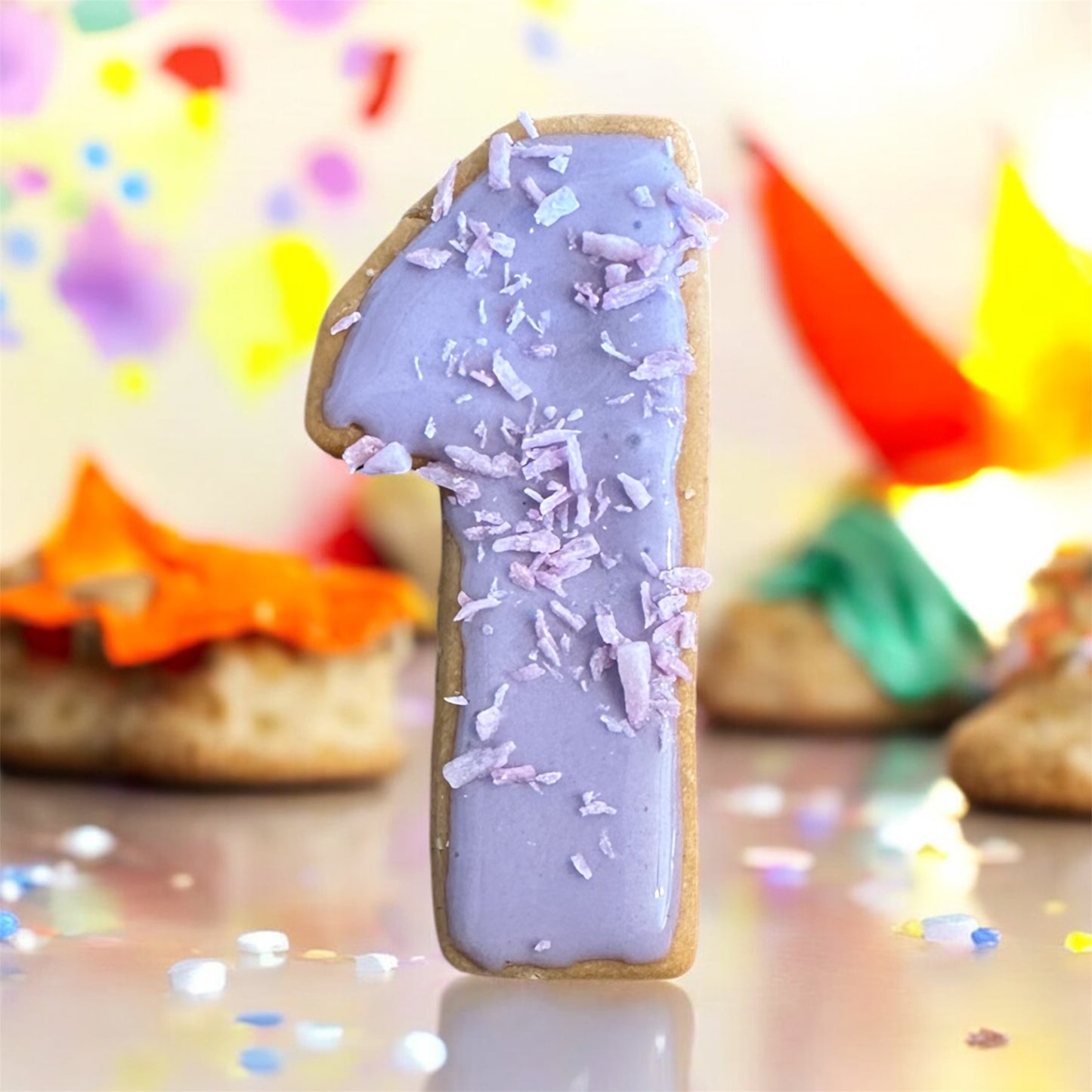 Birthday Numbers Grain Free Dog Biscuits Wholesale
