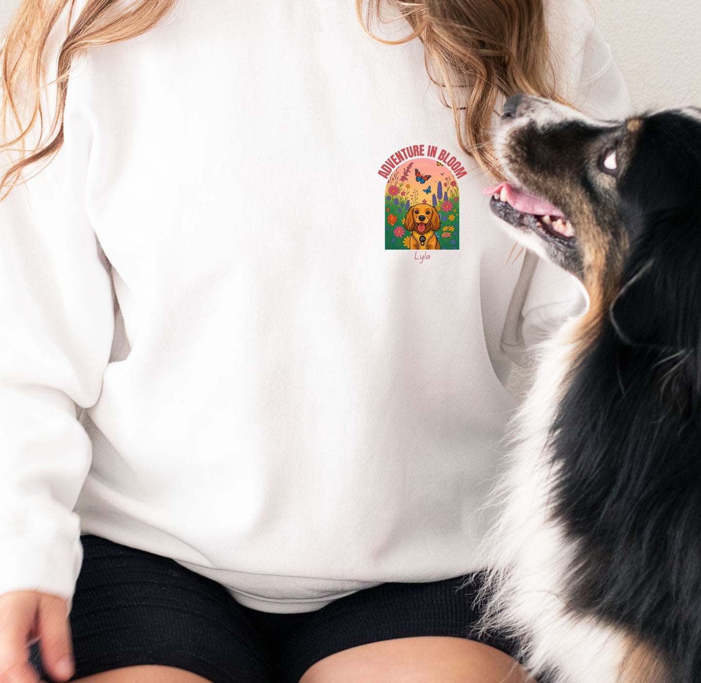 Adventure In Bloom Custom Hoodie - Adult