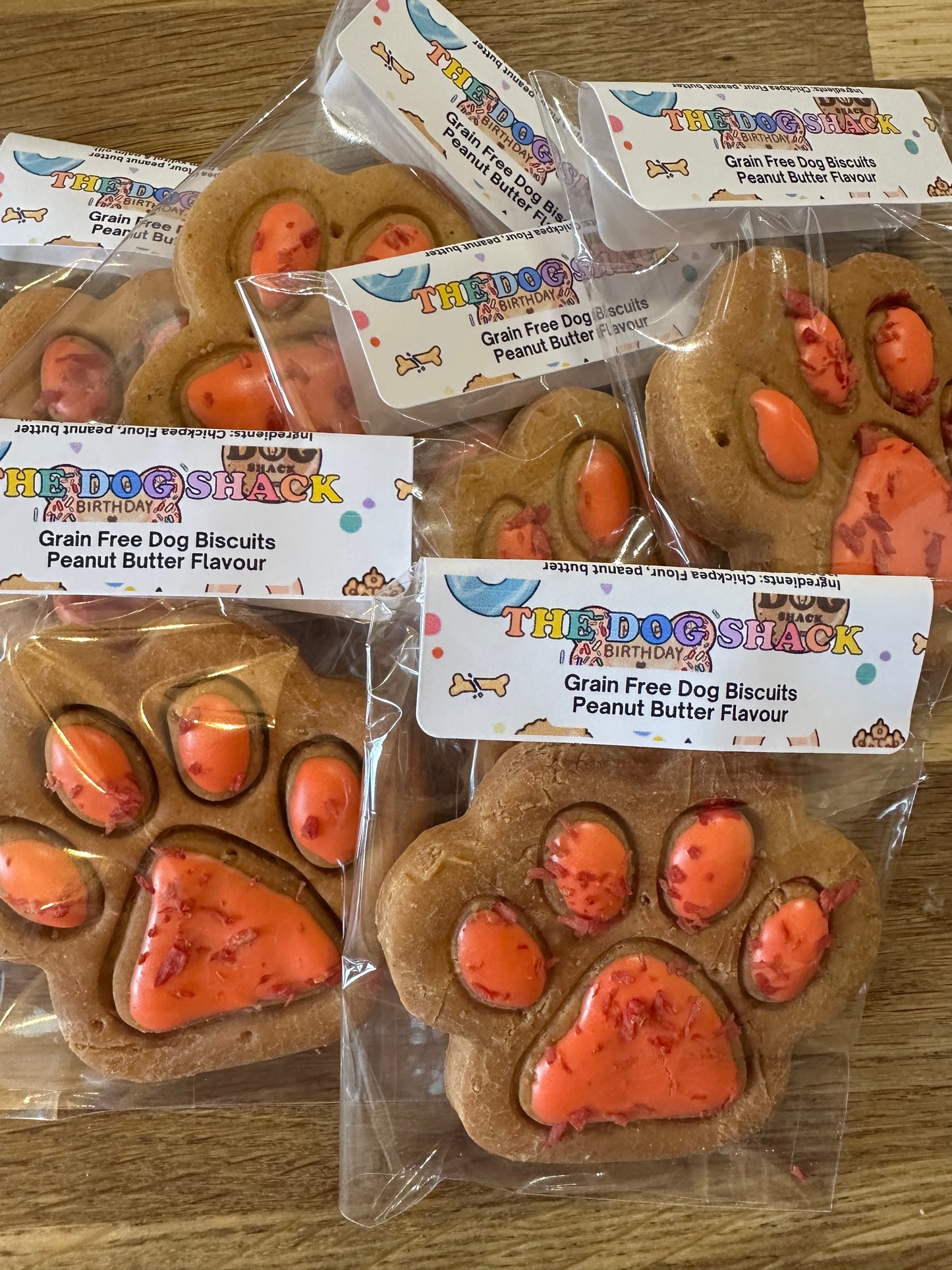 Dog Bakery Paws Peanut Butter Dog Biscuits Wholesale