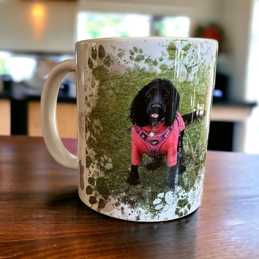 Personalised Photo Dog Mug