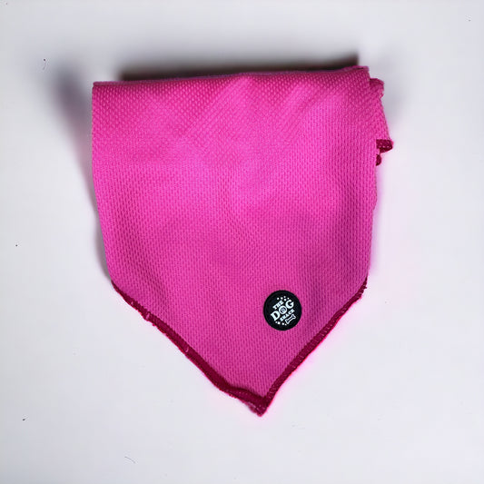 Tie On Bandana - Neon Pink