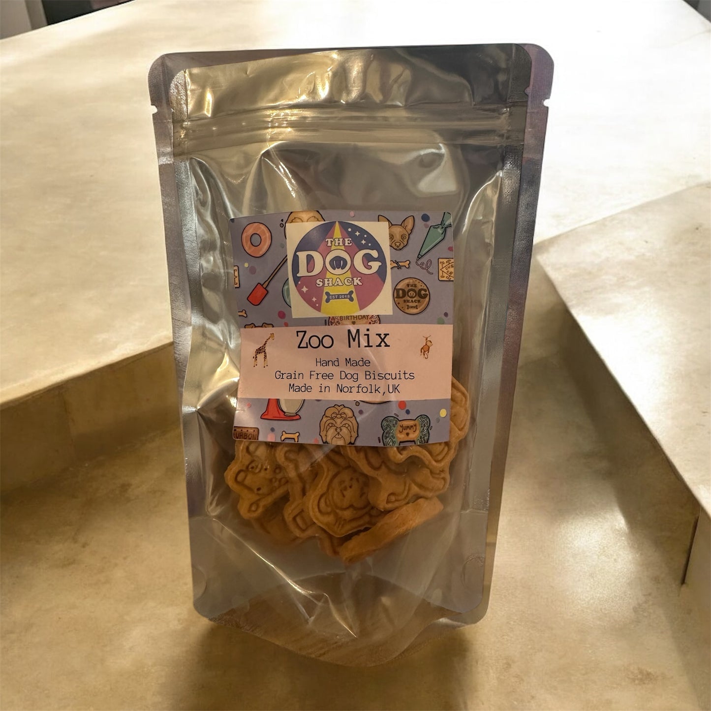 The Zoo Mix Grain Free Dog Biscuits