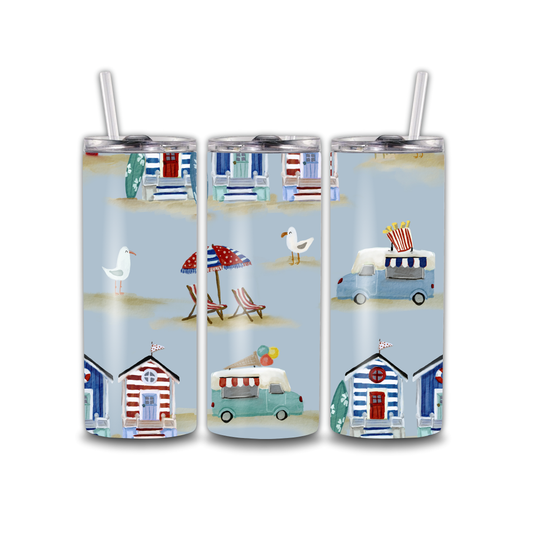 Tumbler 20oz - Beach Pup