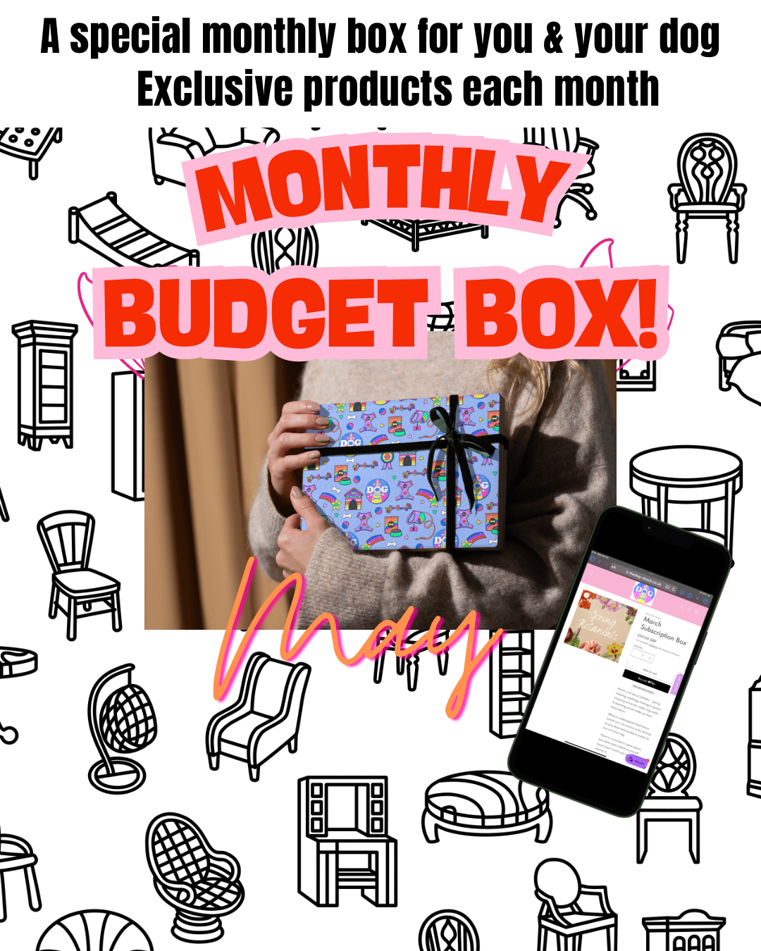 MAY Monthly Subscription Budget Box