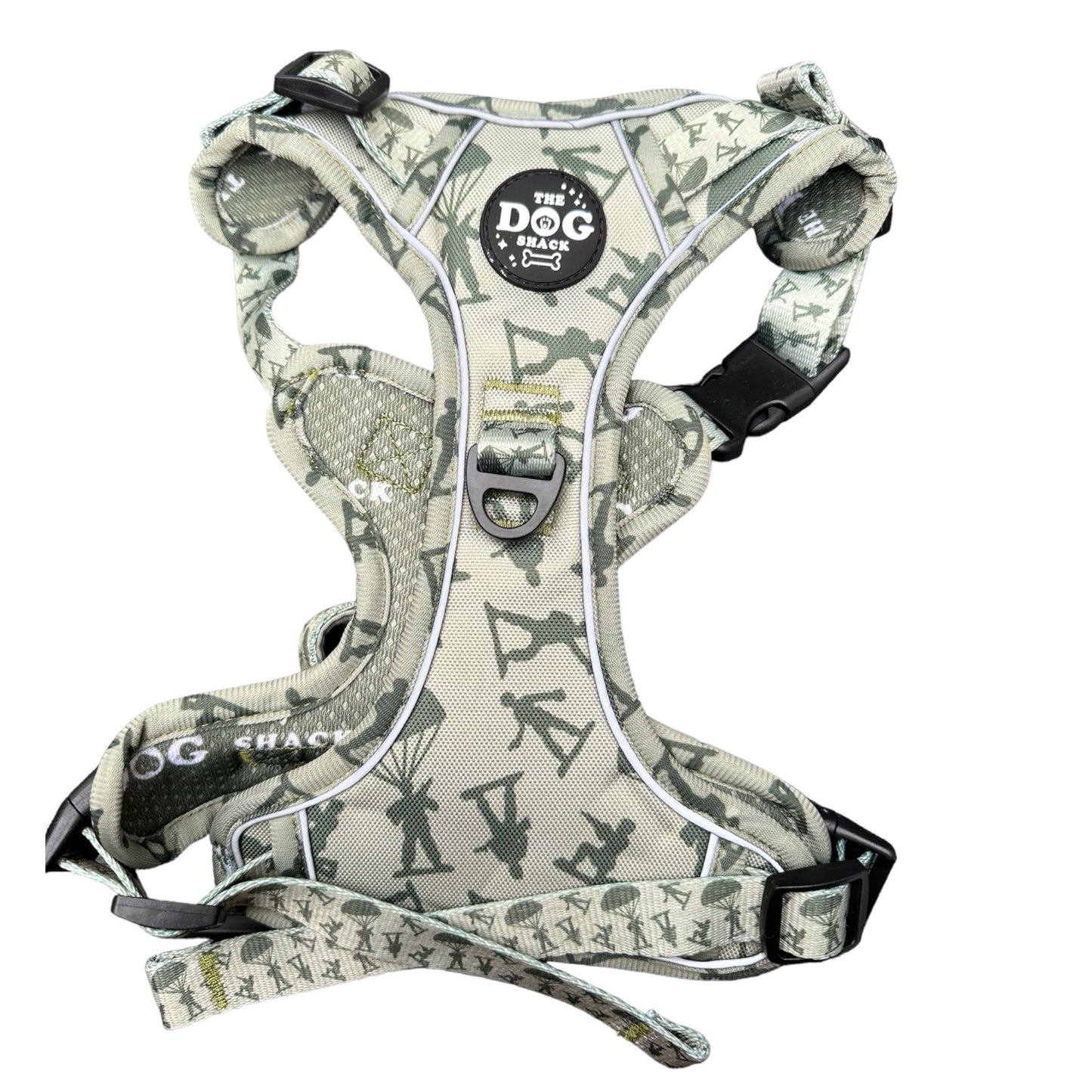 Adjustable 1 Clip & 3 Clip Harness - Re-Paw-Ting for Duty