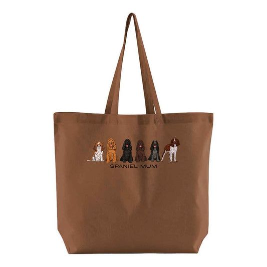 Spaniel Mum Maxi Tote Bag