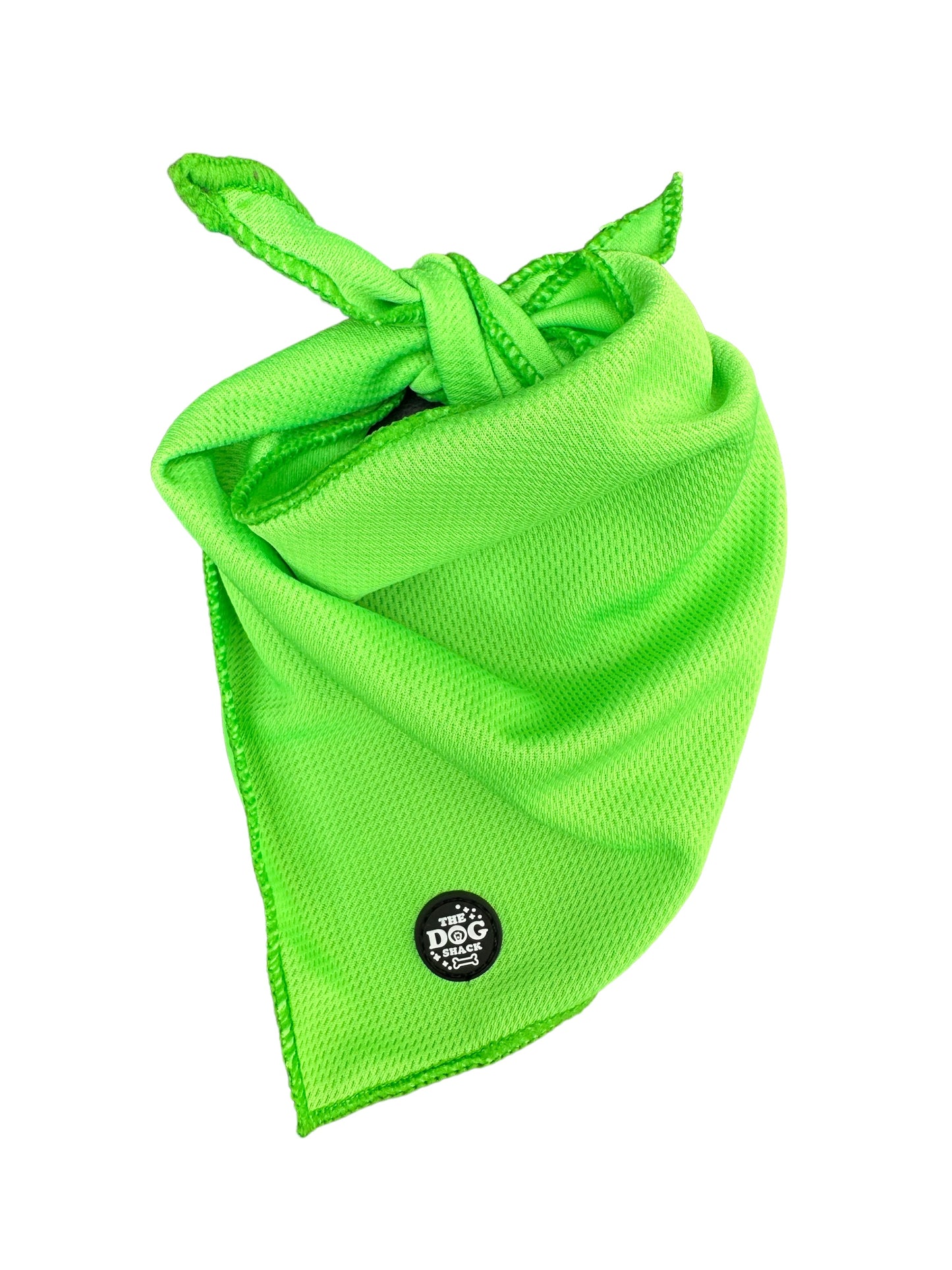 Tie On Bandana - Neon Green size large was £6