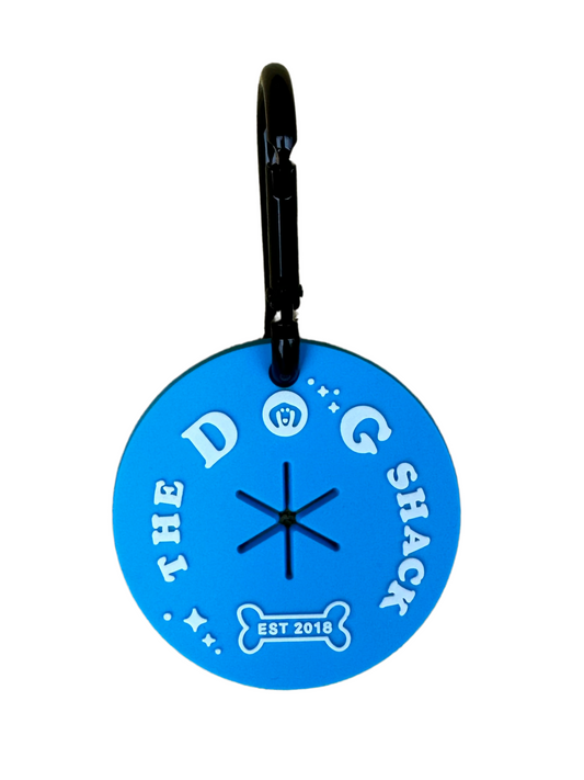 Poop Disc Holders -Neon Blue