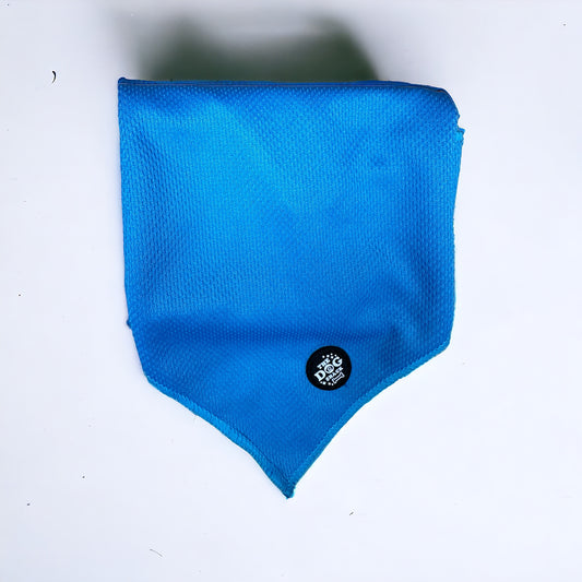 Tie On Bandana - Neon Blue