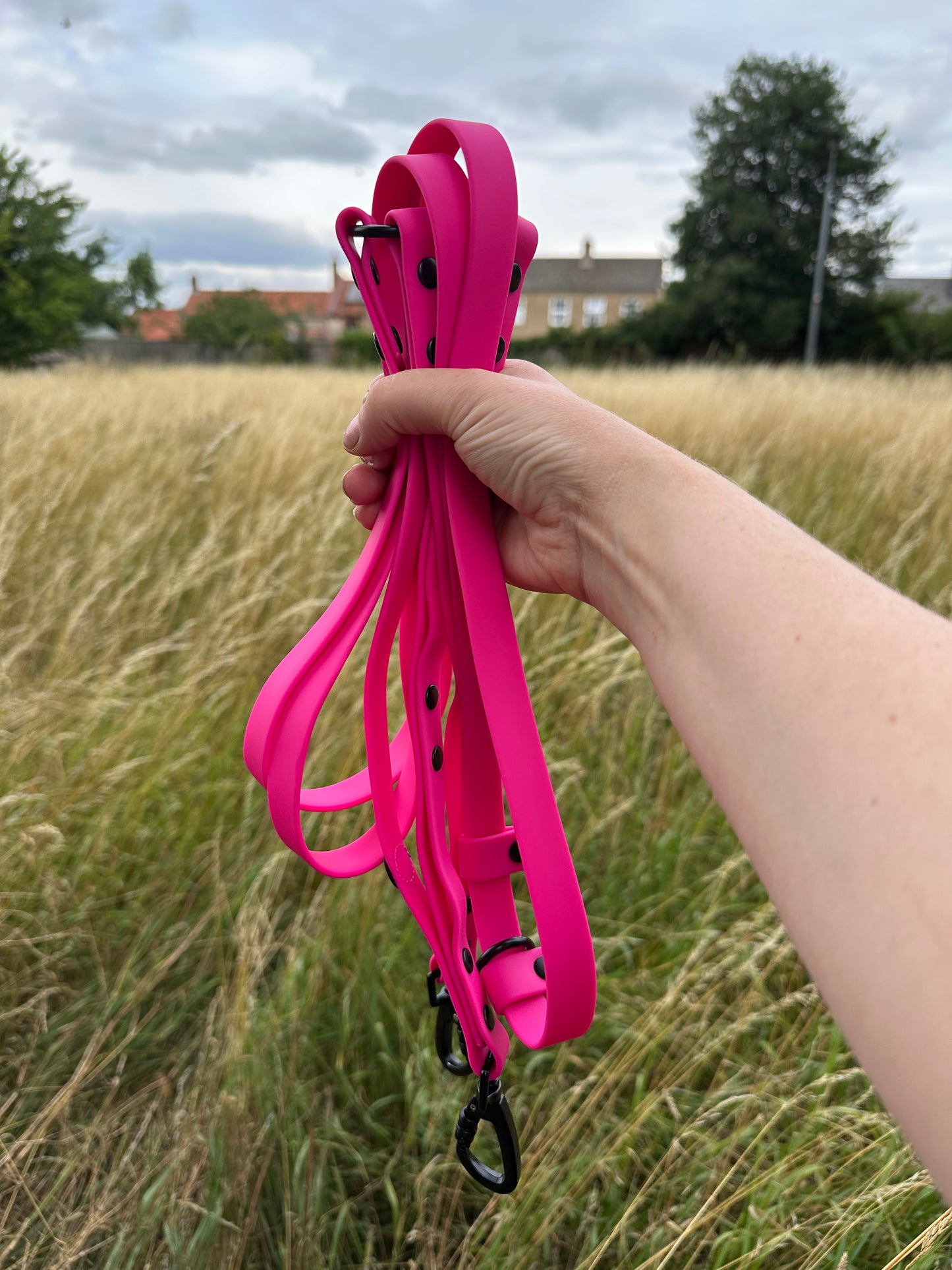 Multi Way Hands Free Dog Lead - Pink