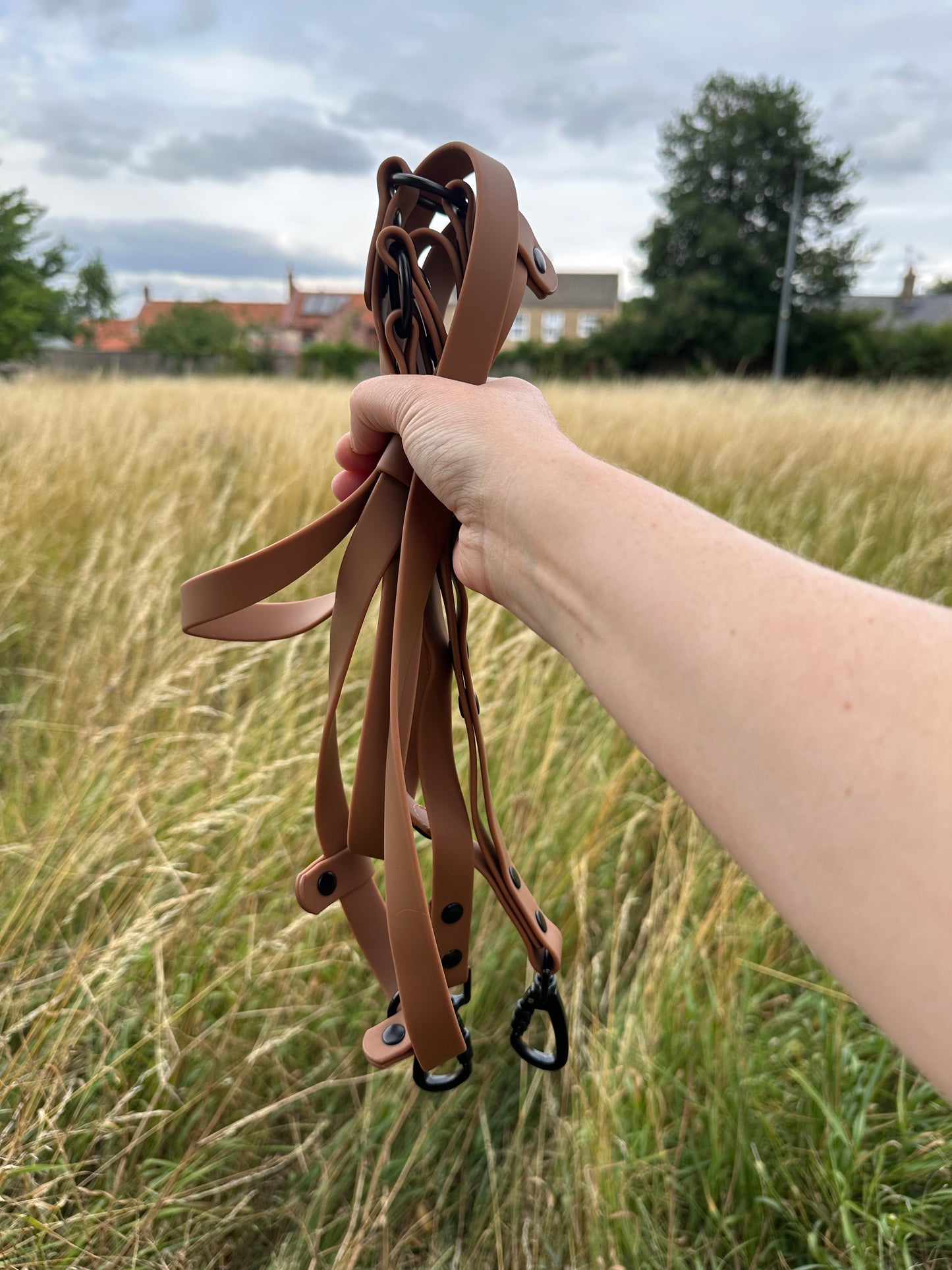 Multi Way Hands Free Dog Lead - Brown