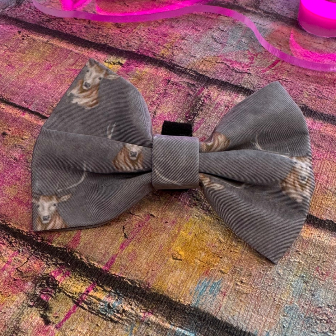 Bow Tie - Woodland Stag was £6