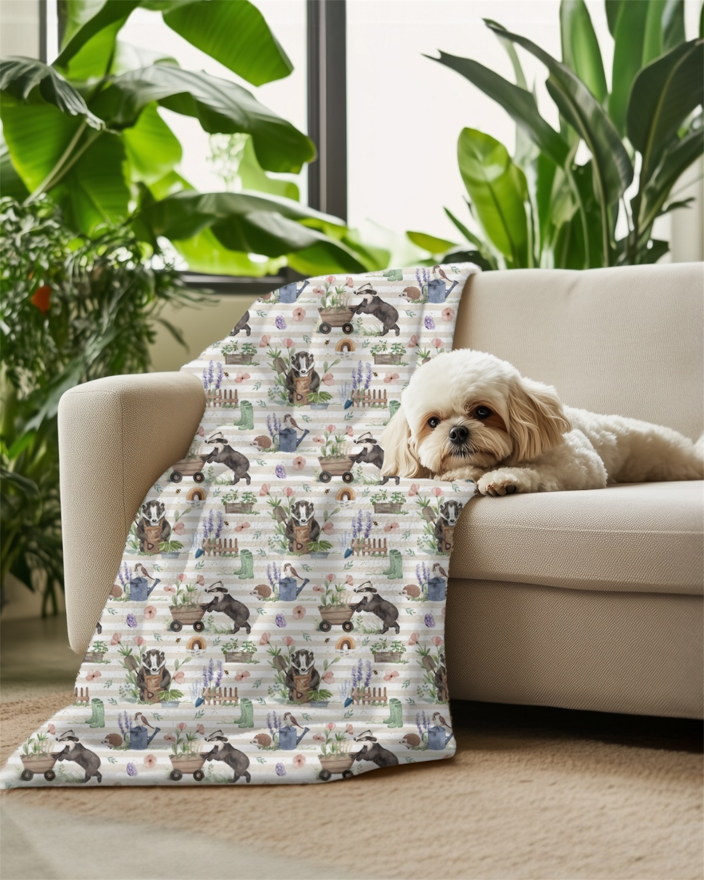 Dog Blanket - Badger & Friends