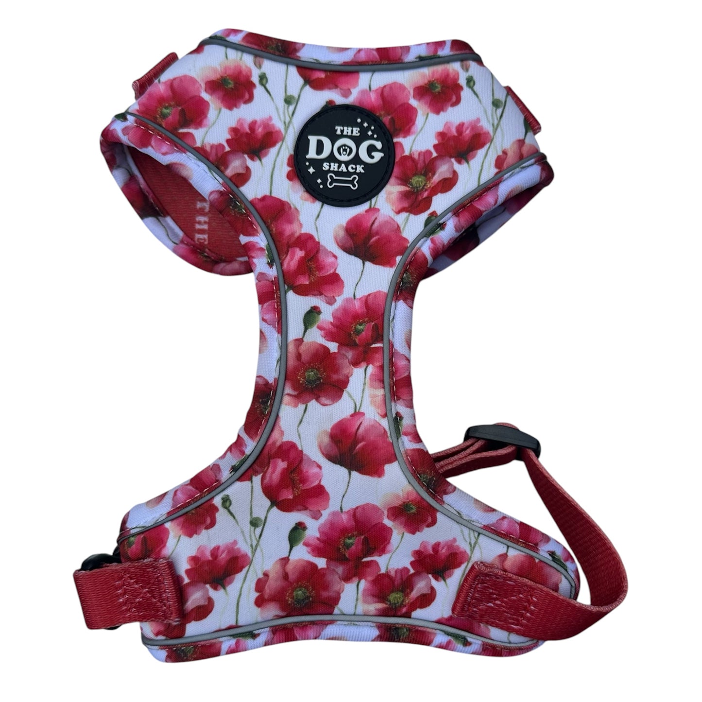 Adjustable 1 Clip & 3 clip harness - Poppies