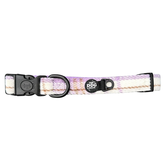 Collar - lavender Tweed