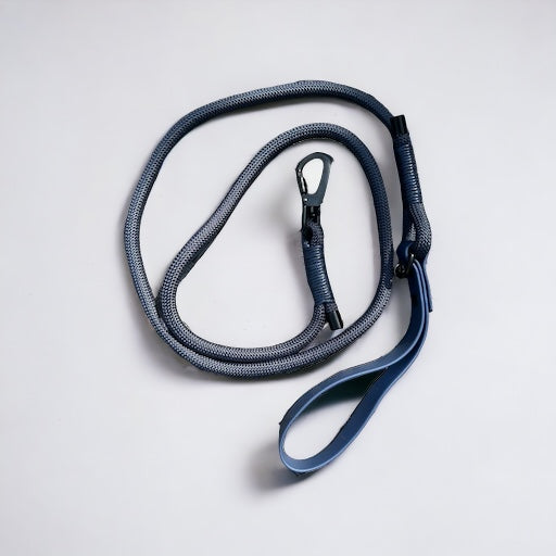 Rope Lead With Waterproof Handle - Navy