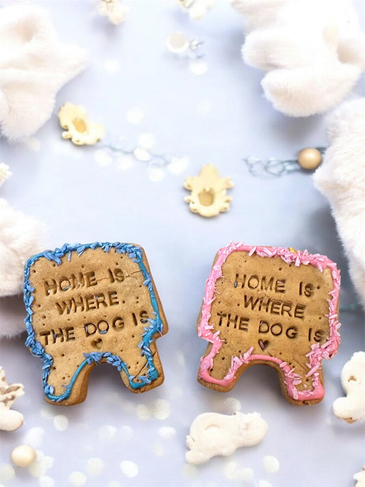 Dog Bakery “Home is where the dog is” Peanut Butter Dog Biscuits Wholesale
