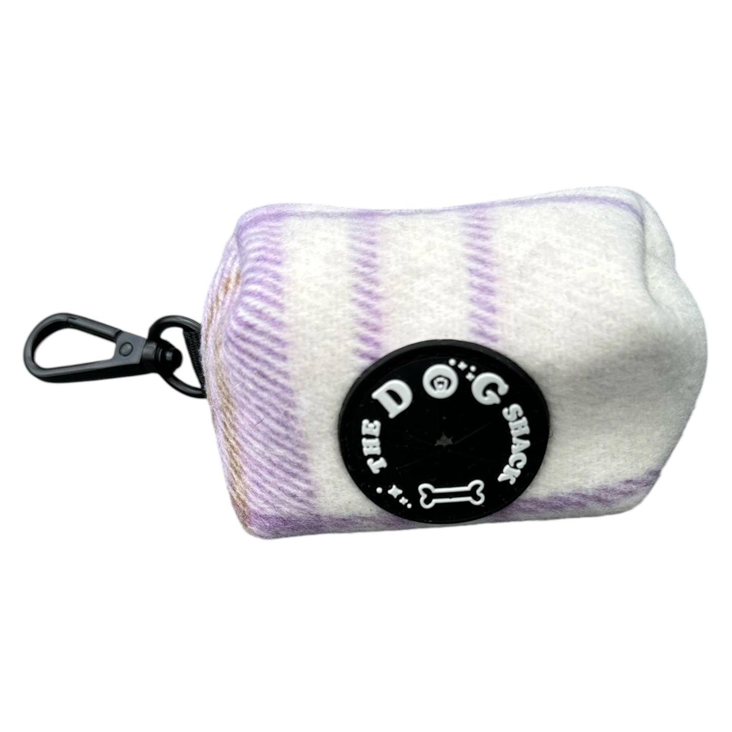 Poo Bag Holder  - Lavender Tweed
