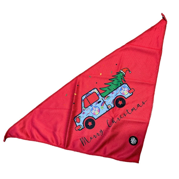 Tie On Bandana - Merry Christmas