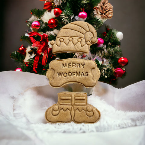 Elf 3 piece Dog Biscuit Set